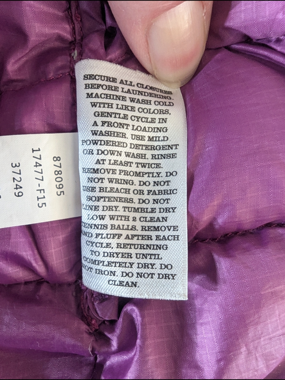 REI Co-op Down Puffer Vest Women’s Purple Lightweight Packable Outdoor Jacket - Picture 6 of 7